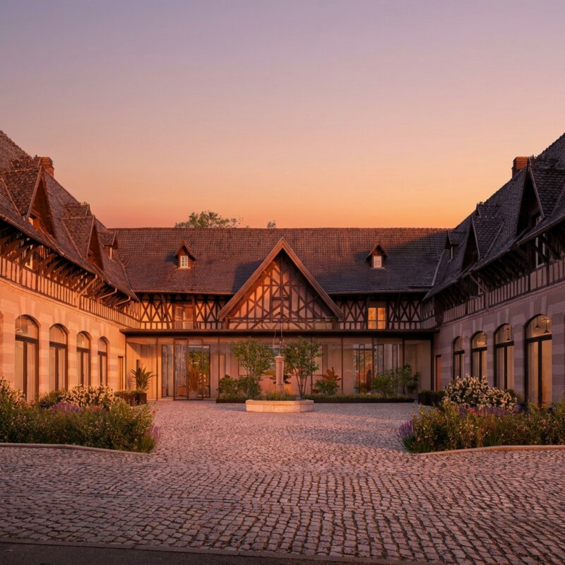 Maison Limelette outside render.